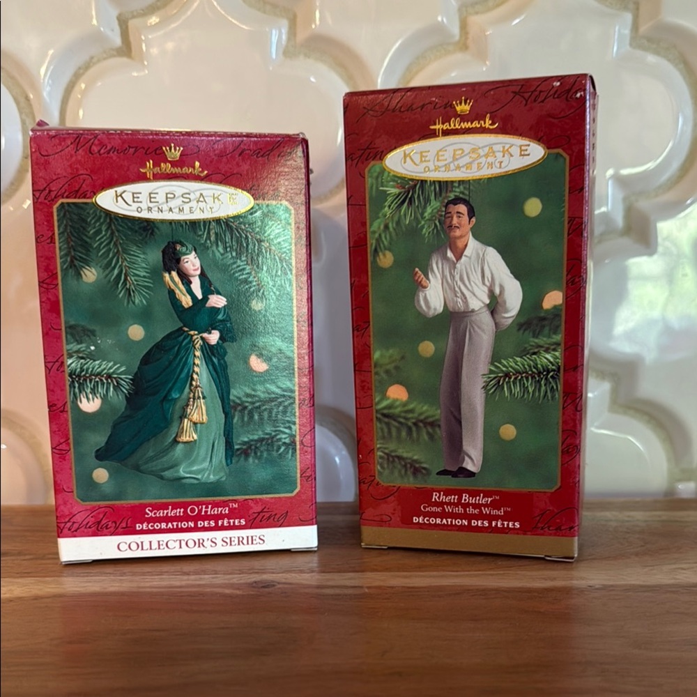 Gone With The Wind Hallmark Keepsake Ornament Set